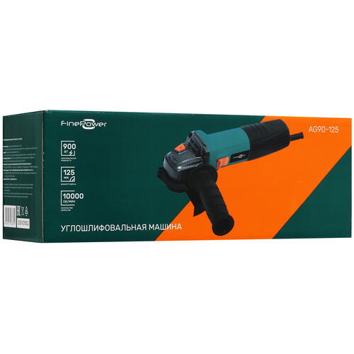 Купить Углошлифовальная машина (УШМ) FinePower AG90-125  5093030. Характеристики, отзывы и цены в Донецке