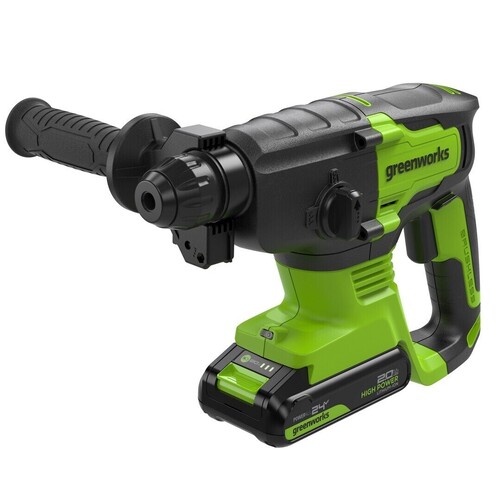 Купить Перфоратор GreenWorks GD24SDS2 24V  9305449. Характеристики, отзывы и цены в Донецке