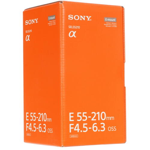 Купить Объектив Sony E 55-210mm f/4.5-6.3 OSS  5066309. Характеристики, отзывы и цены в Донецке