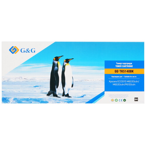 Купить Картридж лазерный G&G GG-TK5140BK черный  9065557. Характеристики, отзывы и цены в Донецке