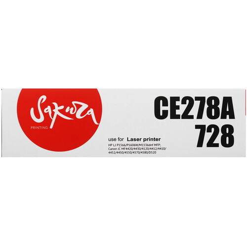 Купить Картридж лазерный SAKURA CE278A/CRG728 черный, с чипом  5363886. Характеристики, отзывы и цены в Донецке