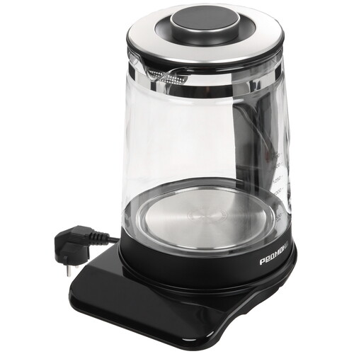 Купить Электрочайник РЕДМОНД KG220 черный  9168436. Характеристики, отзывы и цены в Донецке