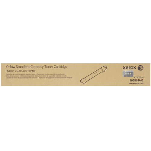 Купить Тонер Xerox 106R01442 желтый  0130998. Характеристики, отзывы и цены в Донецке