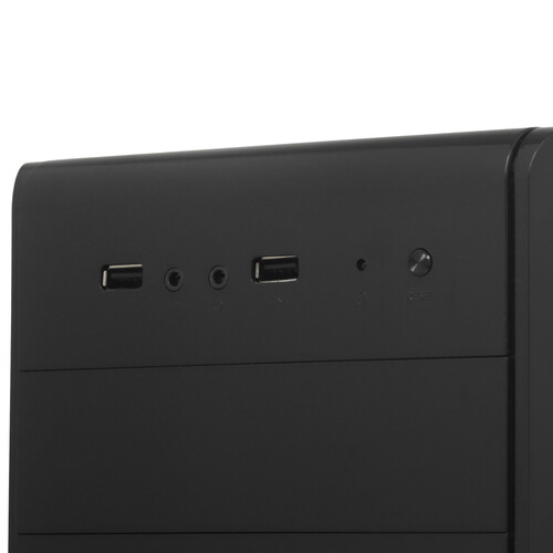 Купить Корпус ExeGate BA-201 [EX284019RUS] черный  5349886. Характеристики, отзывы и цены в Донецке