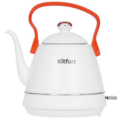 Купить Электрочайник Kitfort КТ-6793 белый  9241134. Характеристики, отзывы и цены в Донецке