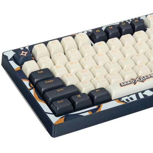 Купить Клавиатура проводная Дарк проджект x AKKO 5075S Blue [DP-KD-5075-AKK]  5462342. Характеристики, отзывы и цены в Донецке