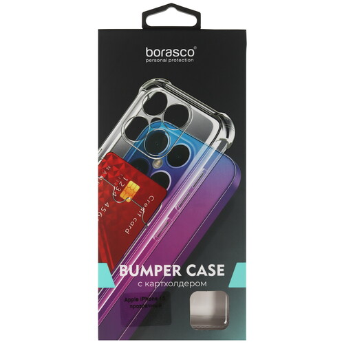 Купить Накладка  BoraSCO для Apple iPhone 15 прозрачный  5473646. Характеристики, отзывы и цены в Донецке