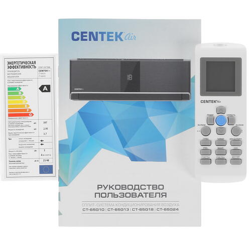 Купить Кондиционер настенный сплит-система Centek CT-65G10 серебристый  5319389. Характеристики, отзывы и цены в Донецке