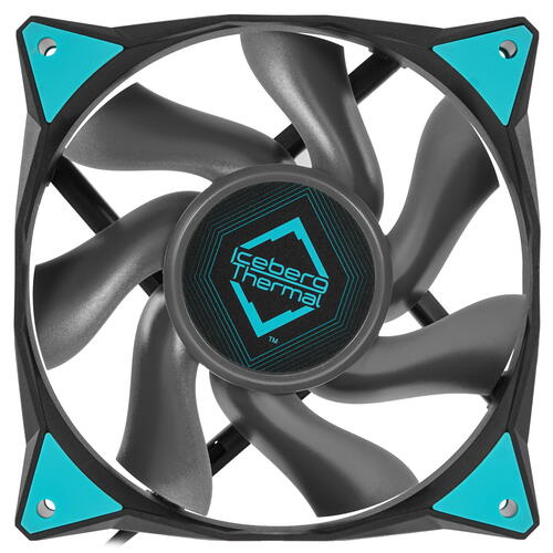 Купить Комплект вентиляторов Iceberg Thermal IceGALE 120mm [IceGALE120mmBLACK3P]  5365656. Характеристики, отзывы и цены в Донецке