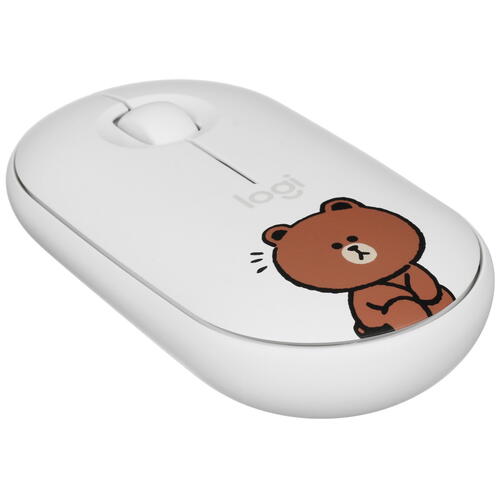 Купить Мышь беспроводная Logitech Pebble M350 [910-005781] белый  5404490. Характеристики, отзывы и цены в Донецке