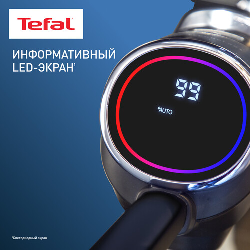 Купить Моющий пылесос вертикальный   Tefal X-Clean 4 GF5035F0  серый  5481237. Характеристики, отзывы и цены в Донецке