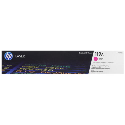 Купить Картридж лазерный HP 119A пурпурный  5063634. Характеристики, отзывы и цены в Донецке