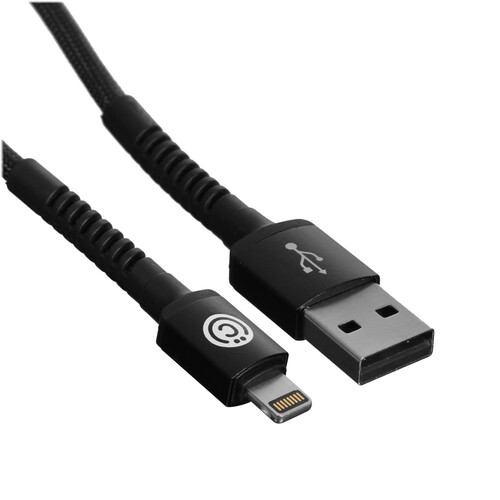 Купить Кабель круглый ВСЕГАЗИН Lightning 8-pin - USB 2.0 Type-A черный 2 м  5482491. Характеристики, отзывы и цены в Донецке