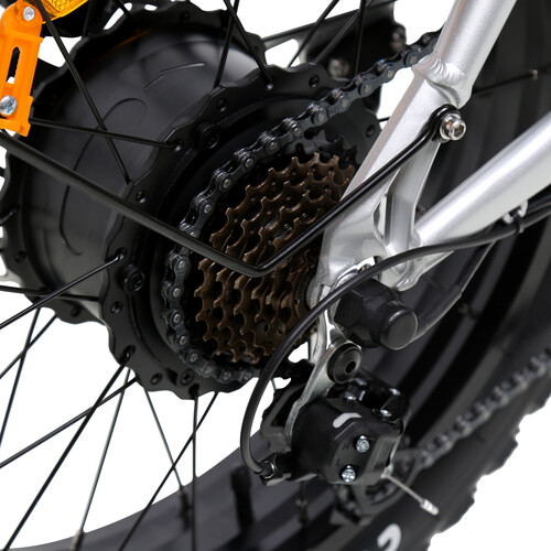 Купить Электровелосипед Navee F7 серебристый  5492985. Характеристики, отзывы и цены в Донецке