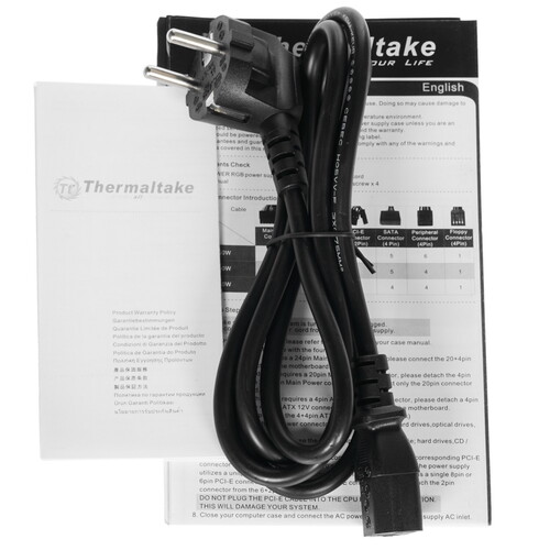 Купить Блок питания Thermaltake Litepower RGB 650W  1341207. Характеристики, отзывы и цены в Донецке