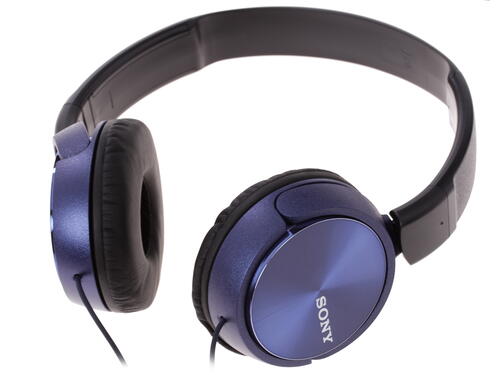 Купить Проводные наушники Sony MDR-ZX310APL синий  1036578. Характеристики, отзывы и цены в Донецке