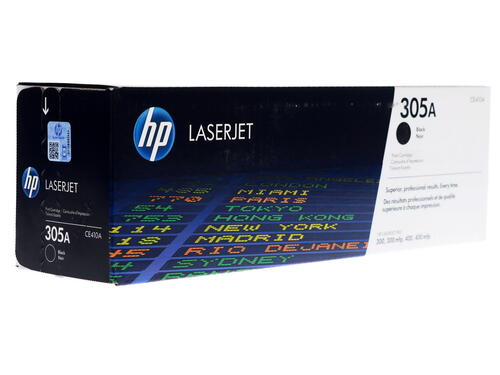 Купить Картридж лазерный HP 305A (CE410A) черный, с чипом  0158345. Характеристики, отзывы и цены в Донецке