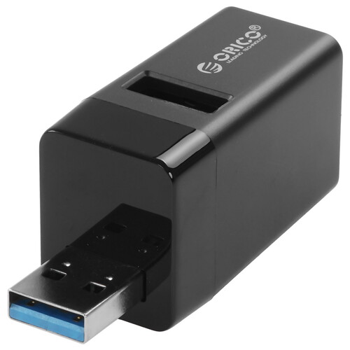 Купить USB-разветвитель ORICO MINI-U32-BK-BP  5620211. Характеристики, отзывы и цены в Донецке