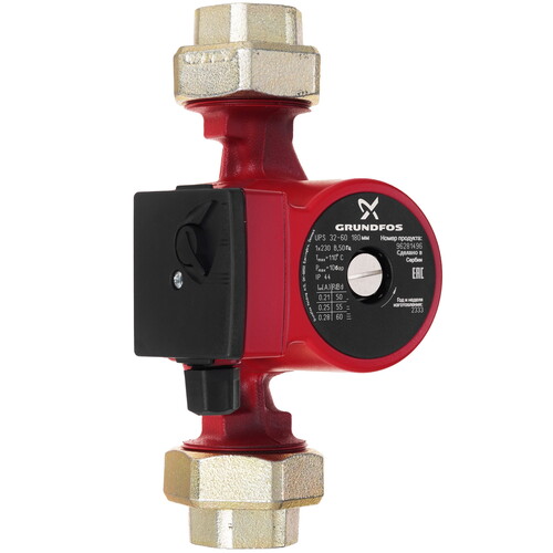 Купить Циркуляционный насос Grundfos UPS 32-60 180  1232179. Характеристики, отзывы и цены в Донецке