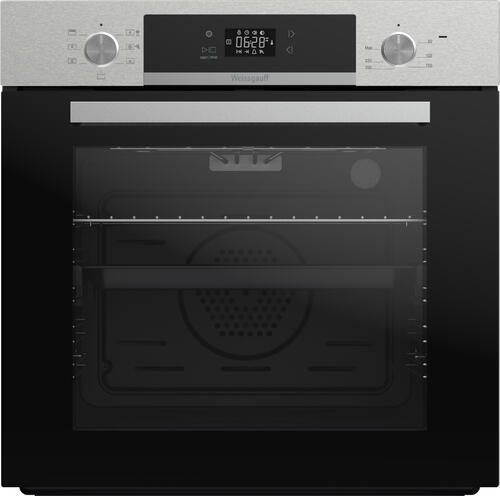 Купить Электрический духовой шкаф Weissgauff EOV 770 PDX серебристый  9100736. Характеристики, отзывы и цены в Донецке
