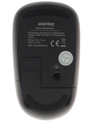 Купить Клавиатура+мышь беспроводная   Smartbuy SBC-220349AG-K черный  1195542. Характеристики, отзывы и цены в Донецке