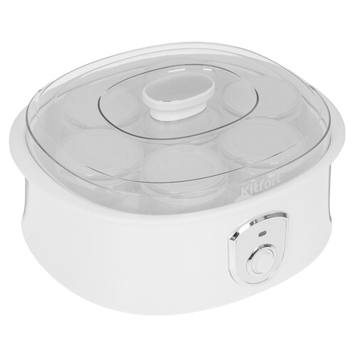 Купить Йогуртница Kitfort KT-6406 белый  9208968. Характеристики, отзывы и цены в Донецке