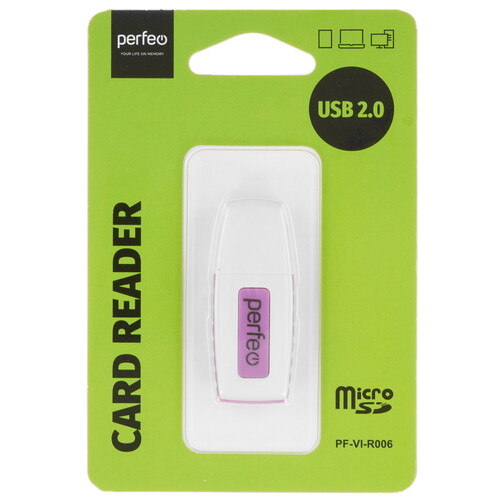 Купить Кард-ридер Perfeo PF-VI-R006  9209027. Характеристики, отзывы и цены в Донецке