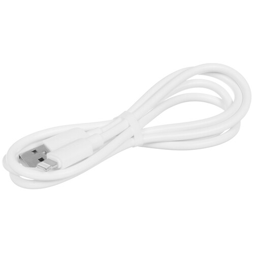 Купить Кабель круглый Hoco Lightning 8-pin - USB 2.0 Type-A белый 1 м  5475140. Характеристики, отзывы и цены в Донецке