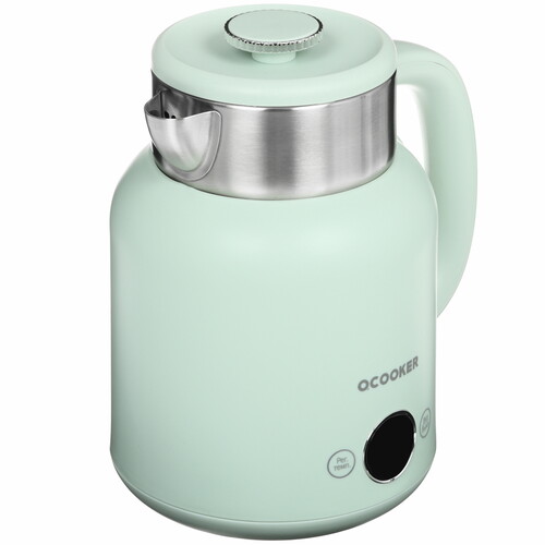 Купить Электрочайник Qcooker CR-SH1501 зеленый  5491768. Характеристики, отзывы и цены в Донецке