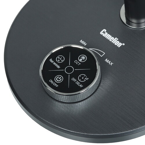 Купить Настольный светильник Camelion KD-879 C06 серый  9198529. Характеристики, отзывы и цены в Донецке