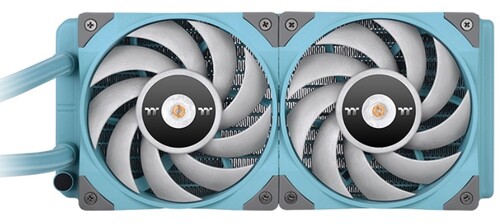 Купить Система охлаждения Thermaltake TOUGHLIQUID 240 ARGB Turquoise  5426687. Характеристики, отзывы и цены в Донецке
