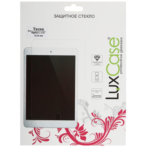 Купить Защитное стекло LuxCase для Tecno Megapad 11  5611331. Характеристики, отзывы и цены в Донецке