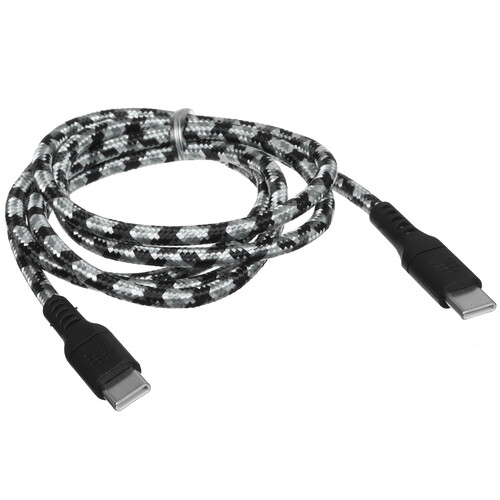 Купить Кабель круглый Rocket USB Type-C - USB Type-C черный 1 м  5466173. Характеристики, отзывы и цены в Донецке