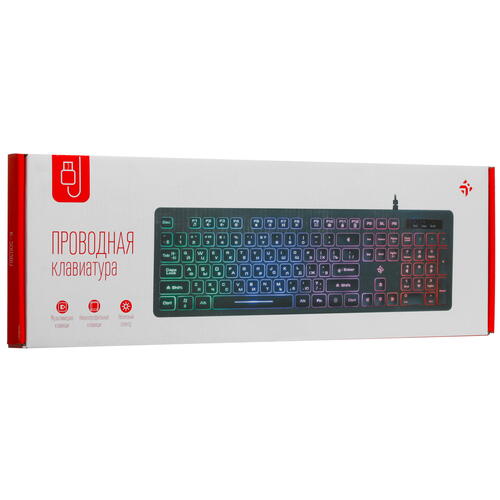 Купить Клавиатура  проводная DEXP K-5003BU  1144499. Характеристики, отзывы и цены в Донецке