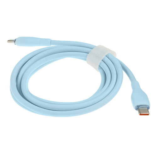 Купить Кабель круглый Baseus USB Type-C - USB Type-C голубой 1.2 м  9260758. Характеристики, отзывы и цены в Донецке