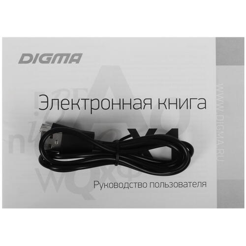 Купить 6" Электронная книга Digma X1 серый + чехол  5347900. Характеристики, отзывы и цены в Донецке