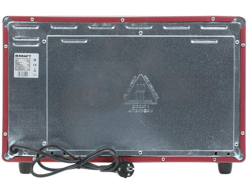 Купить Мини-печь Kraft KF-MO 3804 KR красный  8108445. Характеристики, отзывы и цены в Донецке