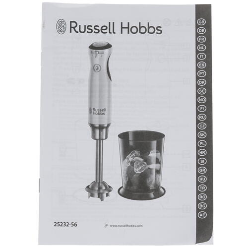 Купить Блендер погружной Russell Hobbs Retro Hand Blender бежевый  8141370. Характеристики, отзывы и цены в Донецке