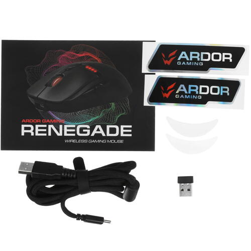 Купить Мышь беспроводная/проводная ARDOR GAMING Renegade Wireless  5060187. Характеристики, отзывы и цены в Донецке