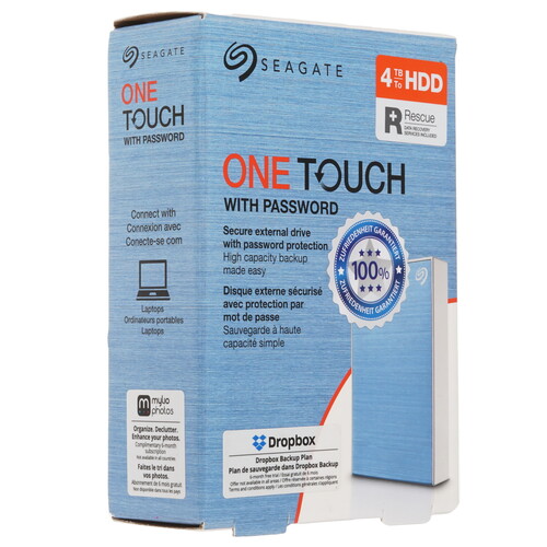 Купить 4 ТБ Внешний HDD Seagate One Touch  5438756. Характеристики, отзывы и цены в Донецке
