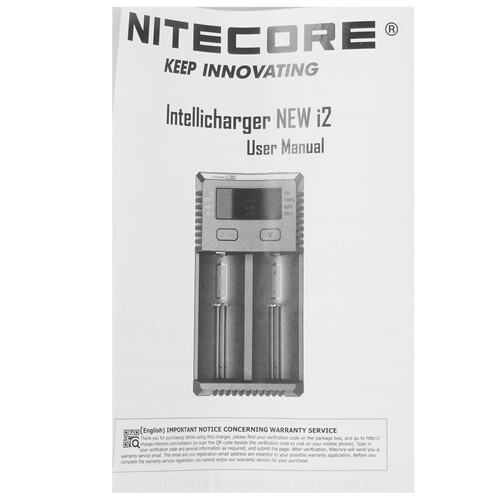 Купить Зарядное устройство NITECORE NEW i2  9170850. Характеристики, отзывы и цены в Донецке