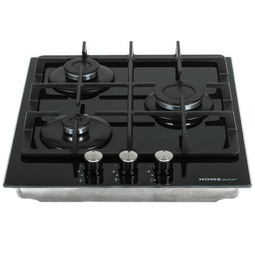 Купить Газовая варочная поверхность HOMSair HGG433BK  5310943. Характеристики, отзывы и цены в Донецке