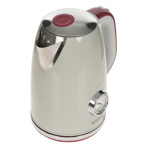 Купить Электрочайник Kitfort КТ-6798 серый  9267937. Характеристики, отзывы и цены в Донецке