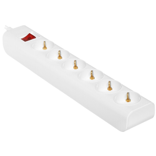 Купить Сетевой фильтр FinePower Oriol 630W белый  5434357. Характеристики, отзывы и цены в Донецке