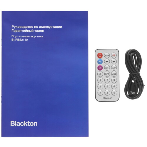 Купить Портативная аудиосистема Blackton Bt PBS2110, черный  9058192. Характеристики, отзывы и цены в Донецке