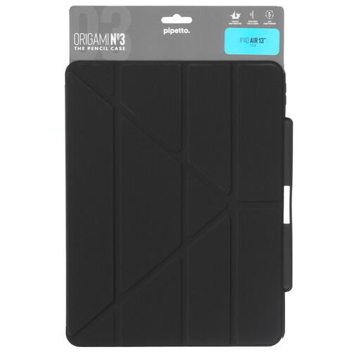 Купить Чехол-книжка Pipetto Origami No3 для Apple iPad Air 13" (M2/M3) черный  5604607. Характеристики, отзывы и цены в Донецке