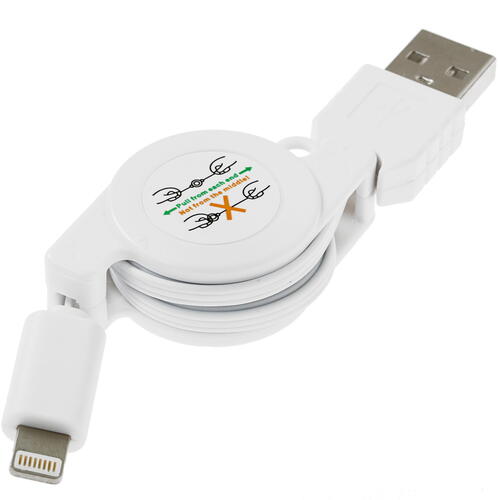 Купить Кабель автосмотка FinePower Lightning 8-pin - USB 2.0 Type-A белый 0.75 м  4834233. Характеристики, отзывы и цены в Донецке