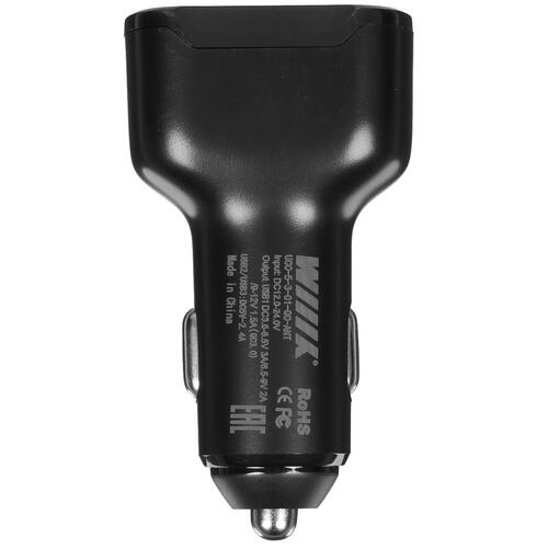 Купить Автомобильное ЗУ WIIIX UCC-5-3-01-QC-ANT черный  5425300. Характеристики, отзывы и цены в Донецке