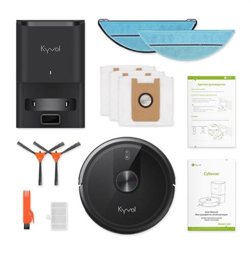 Купить Робот-пылесос Kyvol S32 черный  9016732. Характеристики, отзывы и цены в Донецке