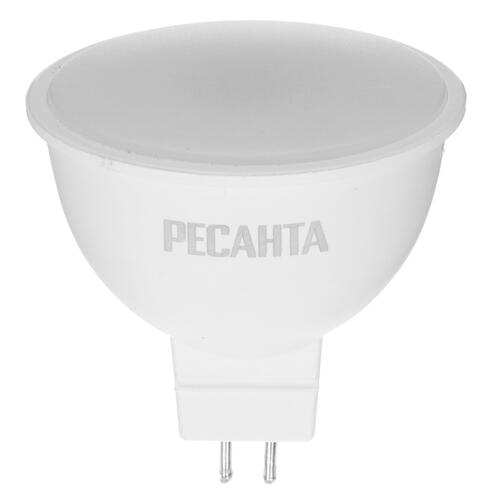 Купить Лампа светодиодная Ресанта LL-R-MR16-7W-230-3K-GU5.3  5401738. Характеристики, отзывы и цены в Донецке